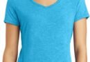 District Made Ladies Perfect Tri V-Neck Tee DM1350L Review