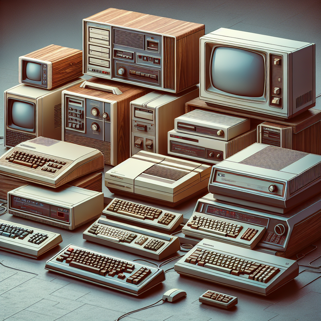 Exploring Early Home Computer Models: A Guide for Tech Enthusiasts