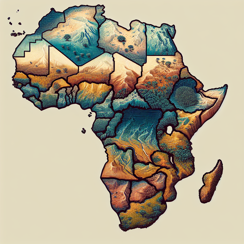 Africa Continent Map