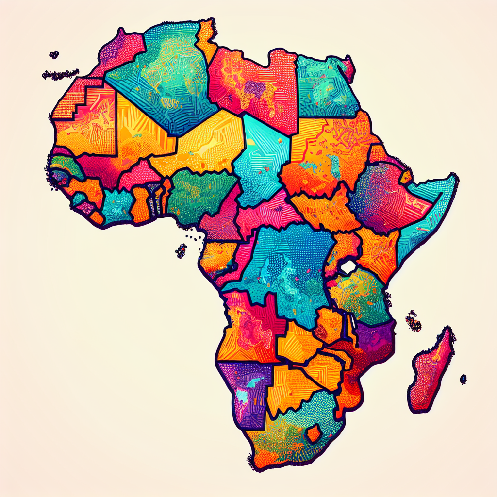 Countries In Africa Map