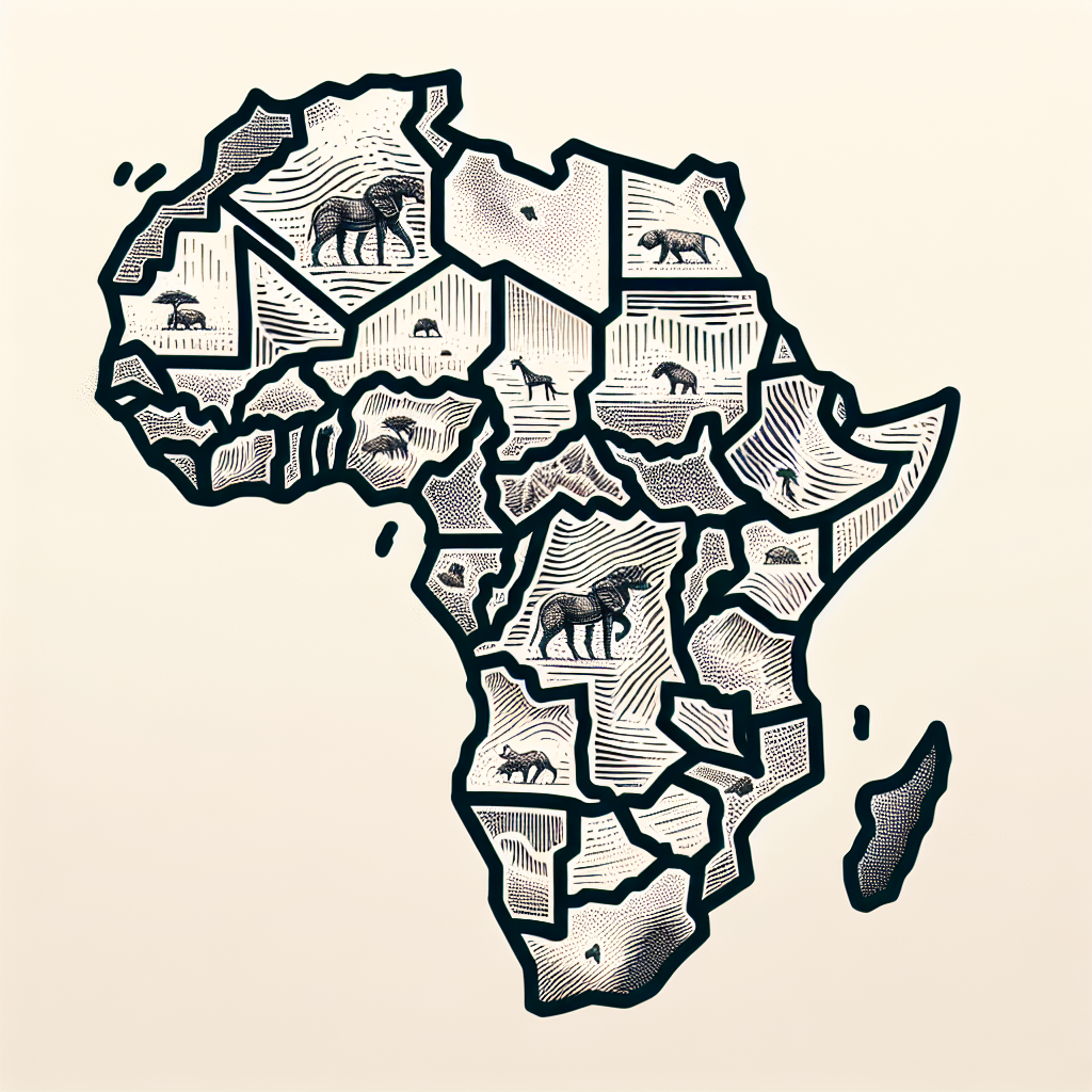 Map Of Africa Countries