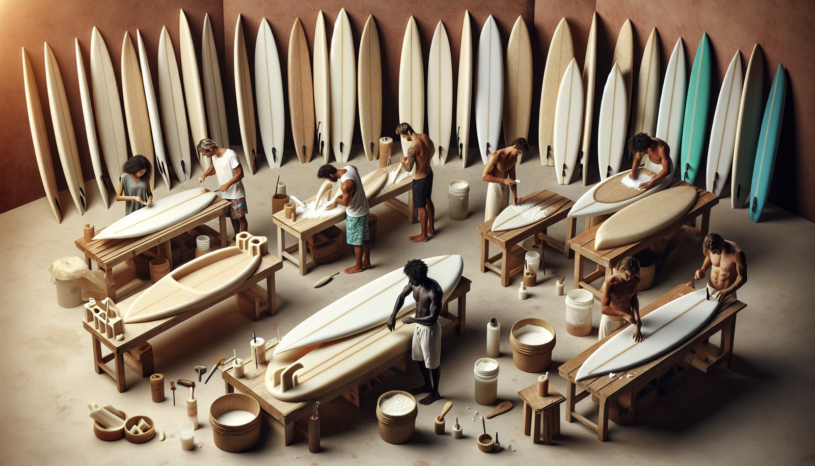 Sustainable Surfboard Shaping