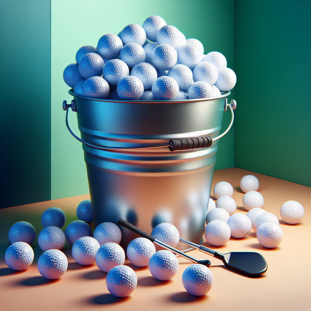 The Art and Science of Fitting Golf Balls in a 5 Gallon Bucket