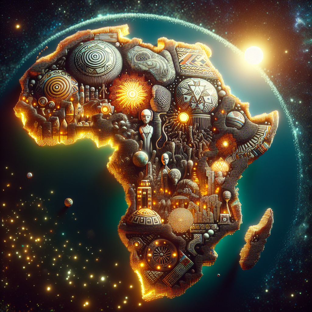 Wakanda Africa Map