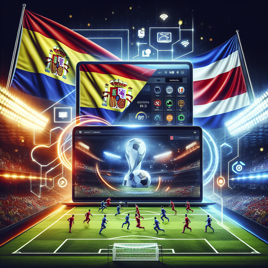 Where to watch Spain vs Costa Rica football match online?