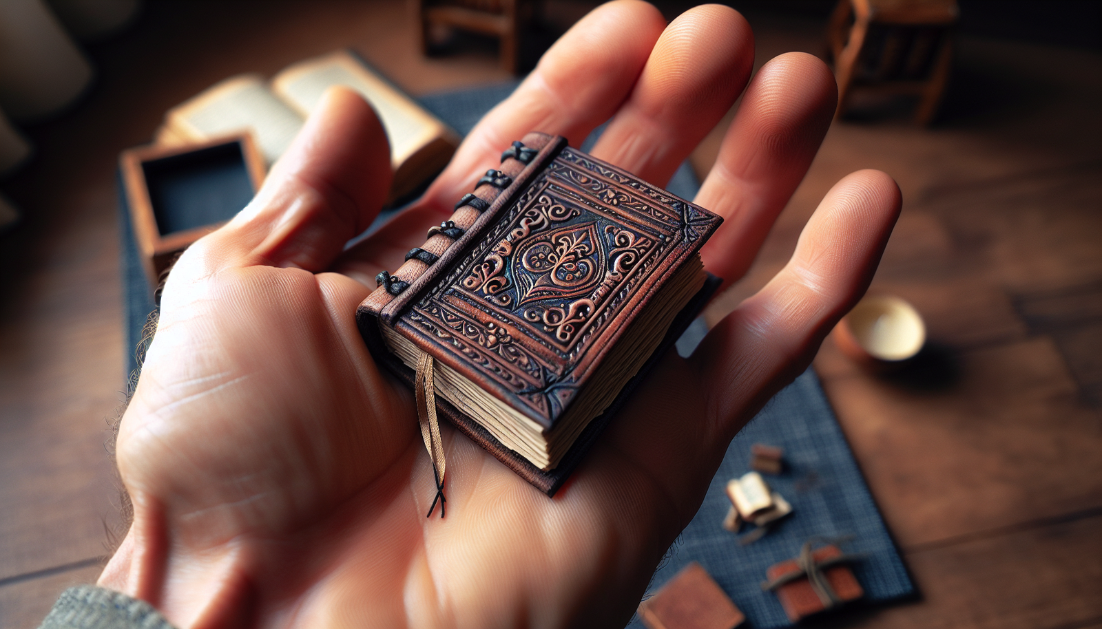 Diving Into the World of Miniature Bookbinding