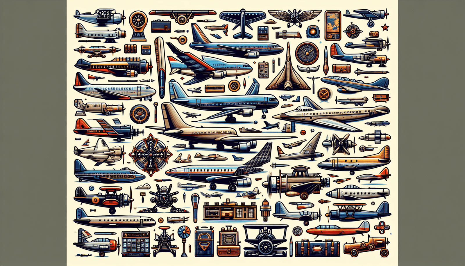 Guide to Airplane Clipart Collections
